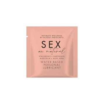 Лубрикант на водній основі Bijoux Indiscrets &mdash; Sex au Naturel, 2 мл. SX2189 фото