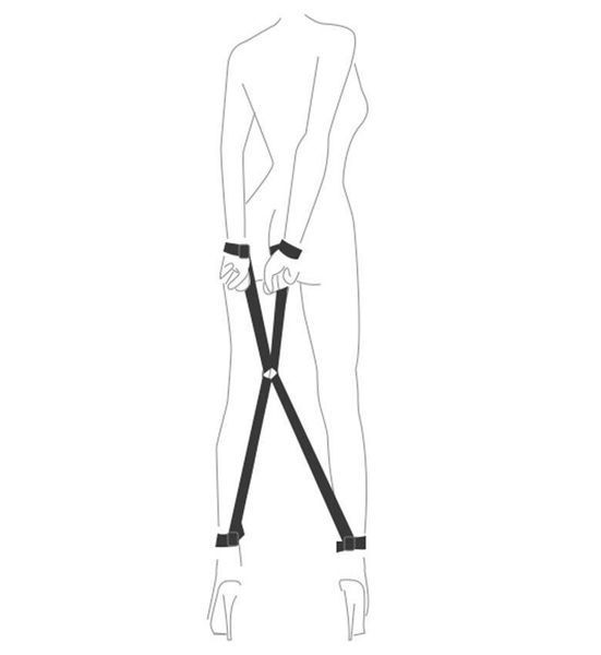 Набір для фіксації BDSM Crosswise SO5168 фото