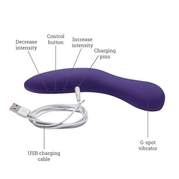 Смарт-вибратор для точки G We-Vibe Rave G-Spot, 19,3х3,5 см. SO6959 фото