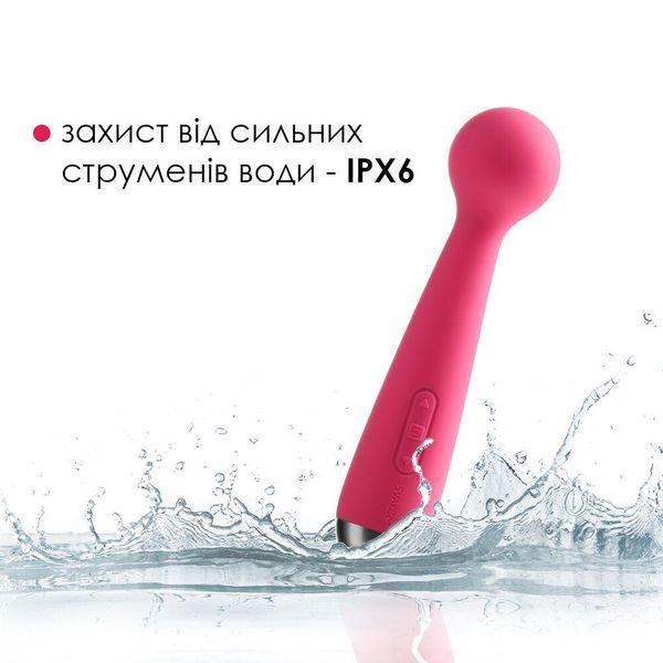 Вибромассажер с интеллектуальным режимом Svakom Mini Emma Red, 16,5х3,8 см. SO4828 фото