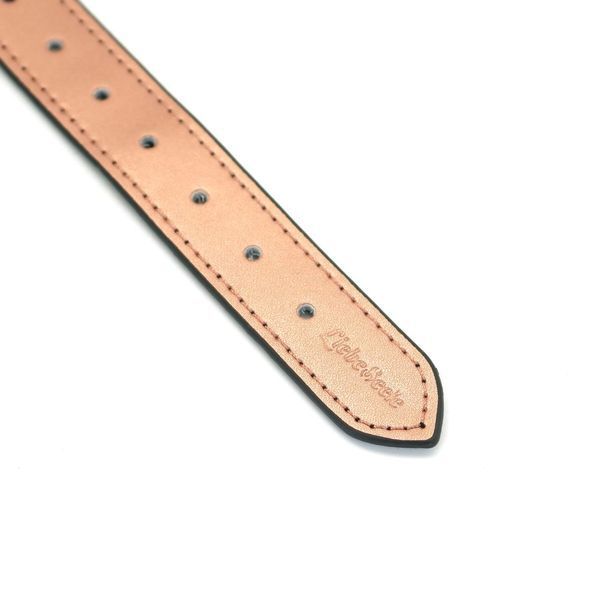Кляп Liebe Seele Rose Gold Memory Ball Gag, силиконовый шарик, кожаный ремешок, 4,3 см. SO9493 фото