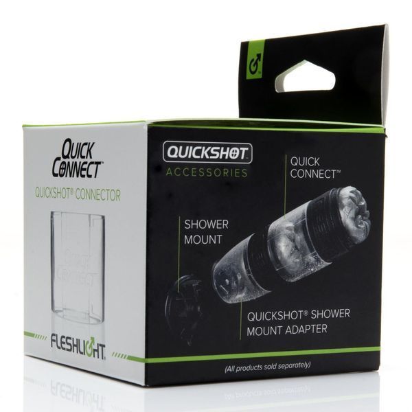 Адаптер Fleshlight Quickshot Quick Connect для з'єднання двох Квікшотів в одну іграшку F19266 фото