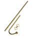 Анальный крюк LOCKINK Golden Adjustable Anal Hook Set SX0858 фото 2