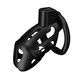 Клетка для пениса LOCKINK SEVANDA Naja-Cobra Chastity Cage Satin Black, 3 кольца разных размеров SX0872 фото 1