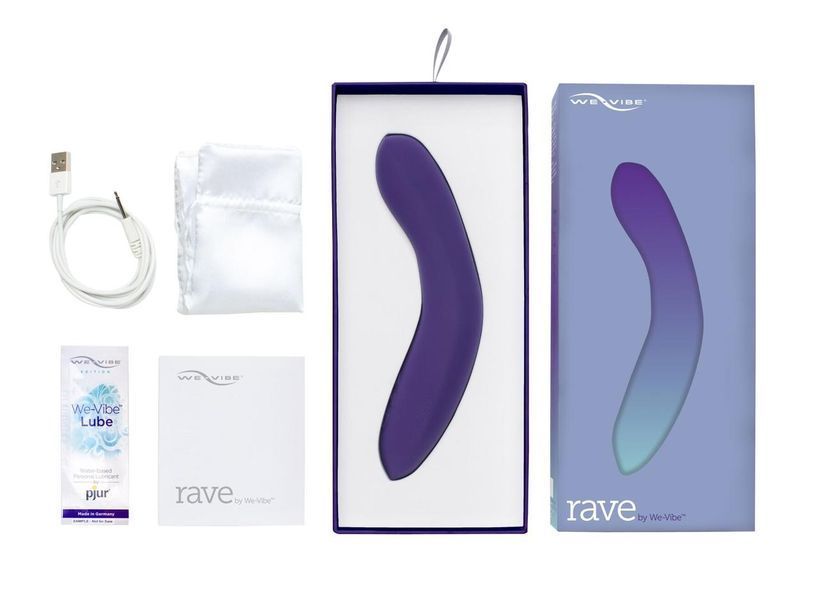 Смарт-вибратор для точки G We-Vibe Rave G-Spot, 19,3х3,5 см. SO6959 фото