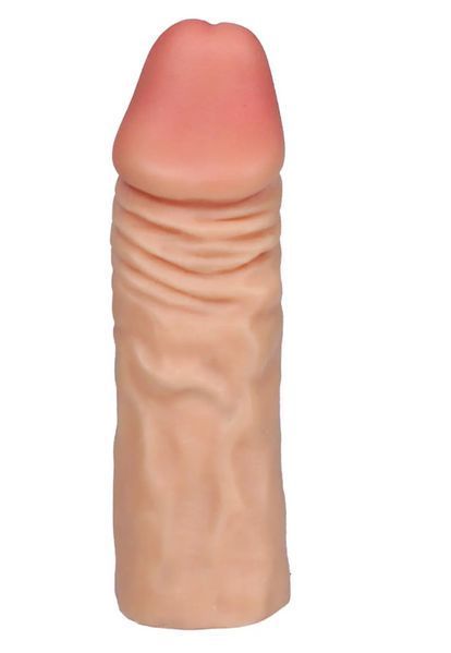 Насадка на пенис из киберкожи GLADIATOR-5,5, 14 см. 21-00016 фото