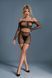 Костюм топ и велосипедки Caprice Lingerie Model 07 One size Black, сетка со стразами, One size SO8528 фото 1
