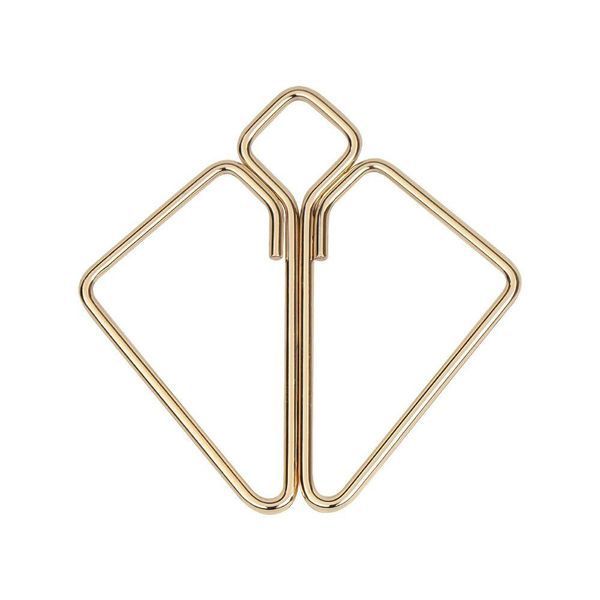 Зажимы для сосков с тяжелой подвеской LOCKINK Nipple Clamps with Heavy Pendant - Golden SX0844 фото
