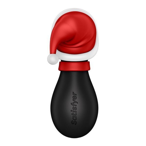 Вакуумний кліторальний стимулятор Satisfyer Penguin Holiday Edition, в шапочці та шарфі SO8777 фото