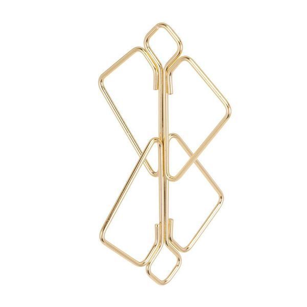 Зажимы для сосков с тяжелой подвеской LOCKINK Nipple Clamps with Heavy Pendant - Golden SX0844 фото