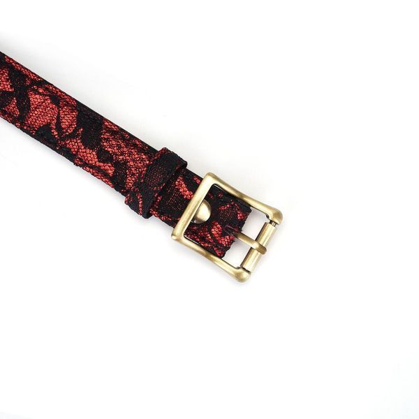 Чокер с кольцом для поводка Liebe Seele Victorian Garden Choker SO9471 фото