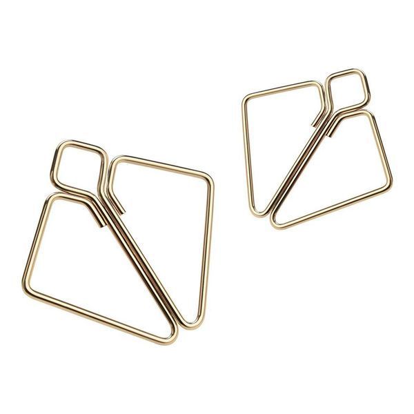 Зажимы для сосков с тяжелой подвеской LOCKINK Nipple Clamps with Heavy Pendant - Golden SX0844 фото