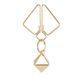 Зажимы для сосков с тяжелой подвеской LOCKINK Nipple Clamps with Heavy Pendant - Golden SX0844 фото 8