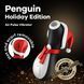 Вакуумний кліторальний стимулятор Satisfyer Penguin Holiday Edition, в шапочці та шарфі SO8777 фото 6