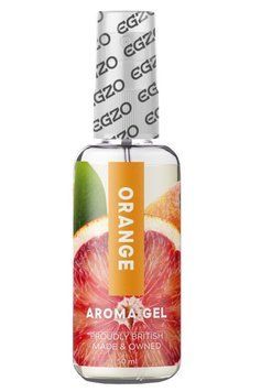 Оральный гель-лубрикант со вкусом апельсина EGZO AROMA GEL - Orange, 50 мл. LE-AR06 фото