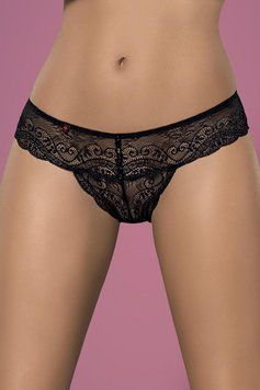 Мереживні трусики-стринги Obsessive Miamor thong, S/M, L/XL Obsessive Miamor thong фото