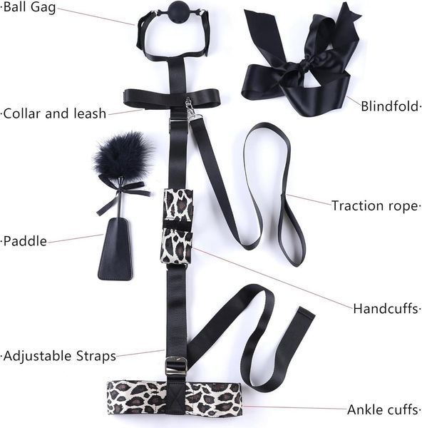 БДСМ-набор LOCKINK YEAHWOW Armbinder Restraint Set Black SX2843 фото