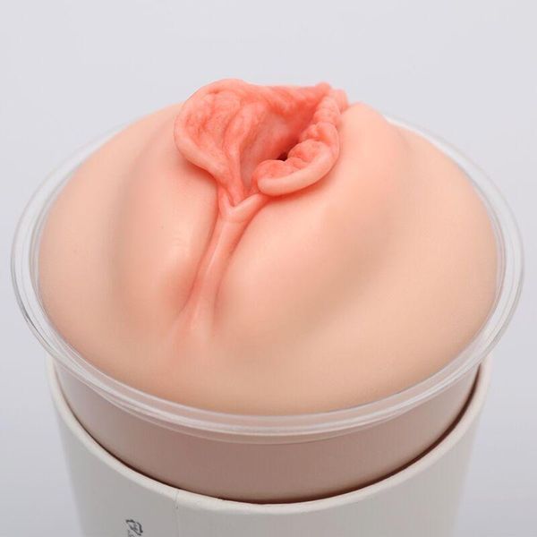Мастурбатор-вагіна Naked Factory Cup Sleeve V-4, наскрізний, 15,6х8,4 см. SX3488 фото