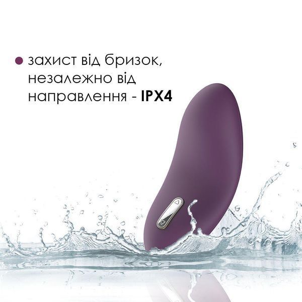 Клиторальный вибратор Svakom Echo Violet, 8,8х3,8 см. SO4825 фото