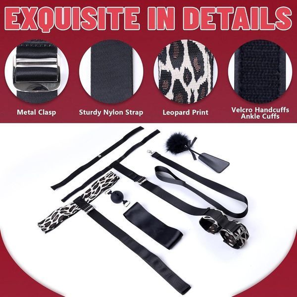 БДСМ-набор LOCKINK YEAHWOW Armbinder Restraint Set Black SX2843 фото