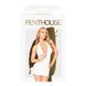 Мини-платье с открытой спиной и стрингами Penthouse - Earth-Shaker White, S/M, M/L, L/XL SO7148 фото 3