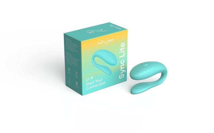 Смарт вибратор для пар We-Vibe SYNC Lite Aqua SO8767 фото