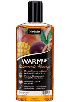 Масажна олія з розігрівальним ефектом з ароматом манго та маракуї WARMup Mango + Maracuya, 150 мл. 7120014331 фото