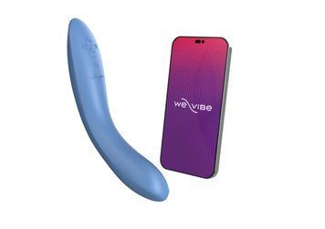 Вибратор We-Vibe Rave 2 Twisted Pleasure Blue, 21,5х3,8 см. SO8768 фото