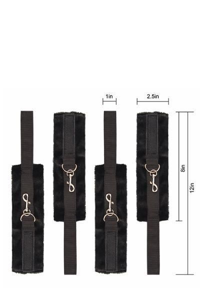 Ременная система для фиксации к кровати BLAZE BED RESTRAINT SET DT21652 фото