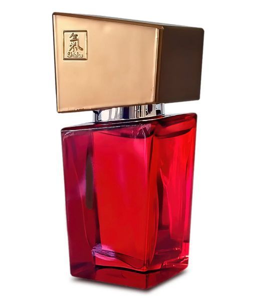 Духи із феромонами жіночі SHIATSU Pheromone Fragrance women red, 50 мл. HOT67134 фото