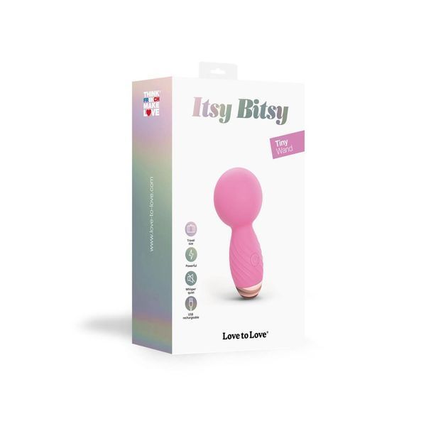 Мини-вибромассажер Love To Love Itsy Bitsy &ndash; Pink Passion, 8,8х4 см. SO7816 фото