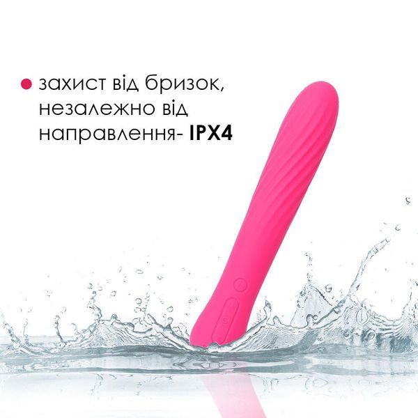 Вібратор із підігрівом Svakom Anya Plum Red, 19,5х3,3 см. SO4847 фото