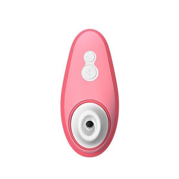 Вакуумный клиторальный стимулятор Womanizer Liberty 2 Vibrant Rose, 10,4х4,8 см. SX0522 фото