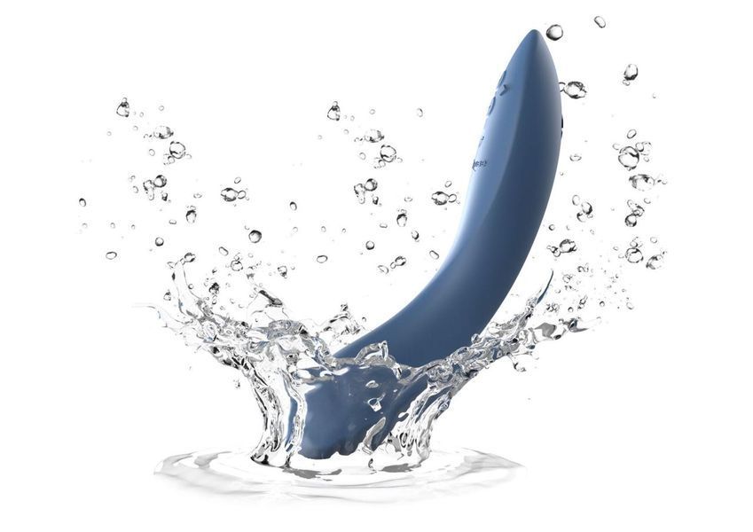 Вибратор We-Vibe Rave 2 Twisted Pleasure Blue, 21,5х3,8 см. SO8768 фото