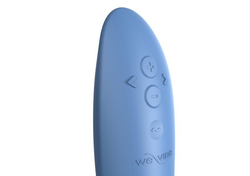Вибратор We-Vibe Rave 2 Twisted Pleasure Blue, 21,5х3,8 см. SO8768 фото