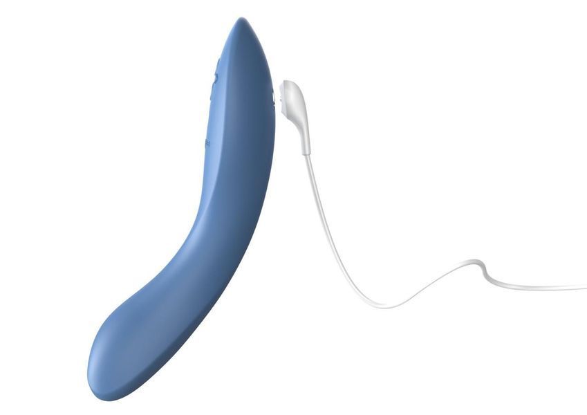 Вибратор We-Vibe Rave 2 Twisted Pleasure Blue, 21,5х3,8 см. SO8768 фото
