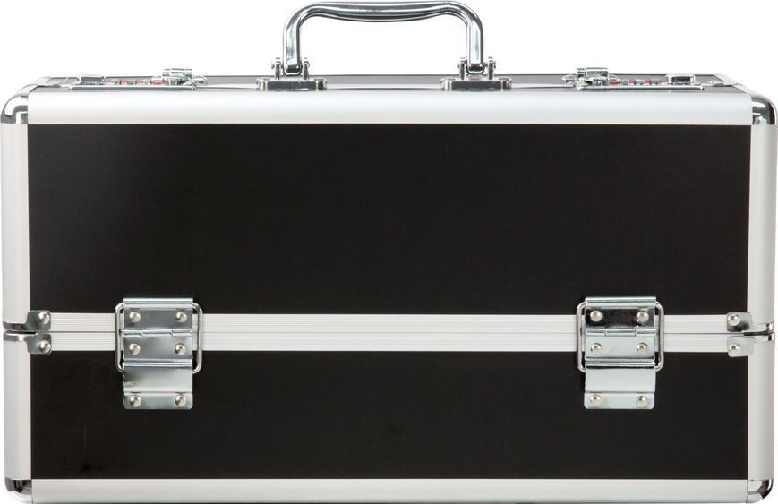 Великий бокс для зберігання інтимних іграшок із кодовим замком BMS Factory Large Lokable Vibrator Case Black SO8899 фото
