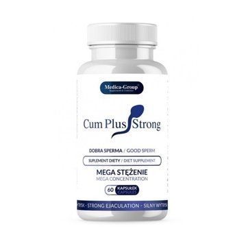 Препарат для увеличения количества и качества спермы Cum Plus Strong Capsules, 60 шт. IXI62218 фото