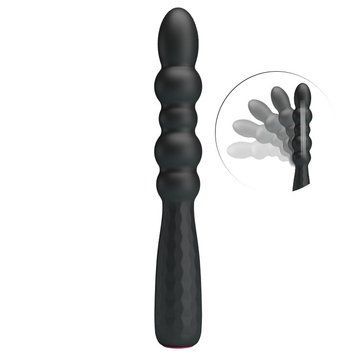 Вібратор Pretty Love Monroe Vibrator Black, 18,5х2,6 см. 6603BI0830 фото