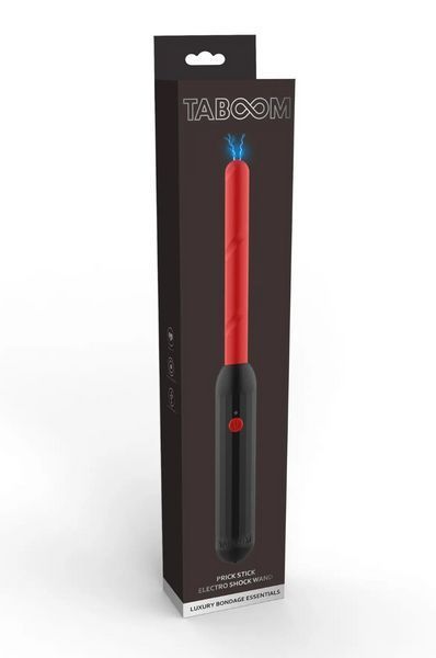 Електростимулятор у формі стіку Taboom Prick Stick Electro Shock Wand, 34 см. TB17135 фото