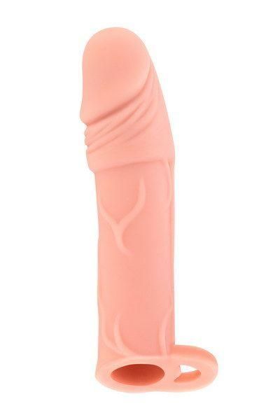 Насадка на член Real Body - Real Extender HUGY, 16,5х3,5 см. SO3717 фото