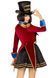 Костюм циркачки Leg Avenue Classic Ringmaster Costume, платье, шляпа, S, M SO9193 фото 2