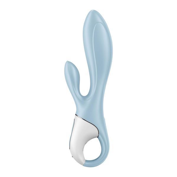 Вибратор-кролик надувной Satisfyer Air Pump Bunny 1, 21х4 см. (надувается до 5,5 см) SX2180 фото
