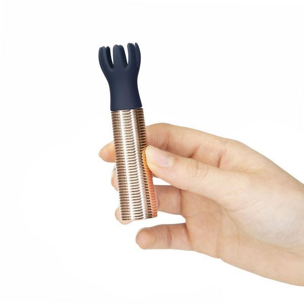 Вібромасажер з насадками Pillow Talk Secrets Desires 6-Piece Mini Massager Set - Navy SO7750 фото
