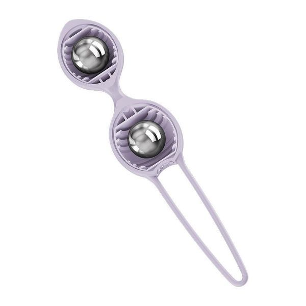 Вагинальные шарики Fun Factory SMARTBALLS DUO Purple, 2 шт, диаметр 3,2 и 3,6 см SX3669 фото