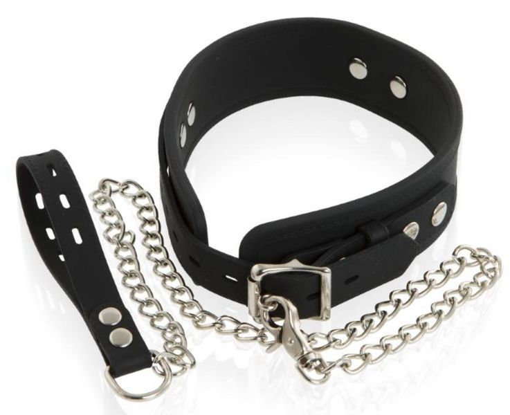 Силиконовый ошейник с поводком Bad Kitty Silicone Collar and Leash от Orion 480165 фото