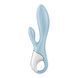 Вибратор-кролик надувной Satisfyer Air Pump Bunny 1, 21х4 см. (надувается до 5,5 см) SX2180 фото 3
