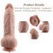 Гибкий фаллоимитатор для секс-машин Hismith 9.25&Prime; Silicone Dildo, система KlicLok, 23,5х5,5 см. SO6207 фото 3