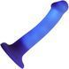 Фалоімітатор, що світиться у темряві Strap-On-Me Glow-LED Dildo Purple &mdash; M, 18х3,5 см. SX2851 фото 2