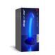 Фалоімітатор, що світиться у темряві Strap-On-Me Glow-LED Dildo Purple &mdash; M, 18х3,5 см. SX2851 фото 9